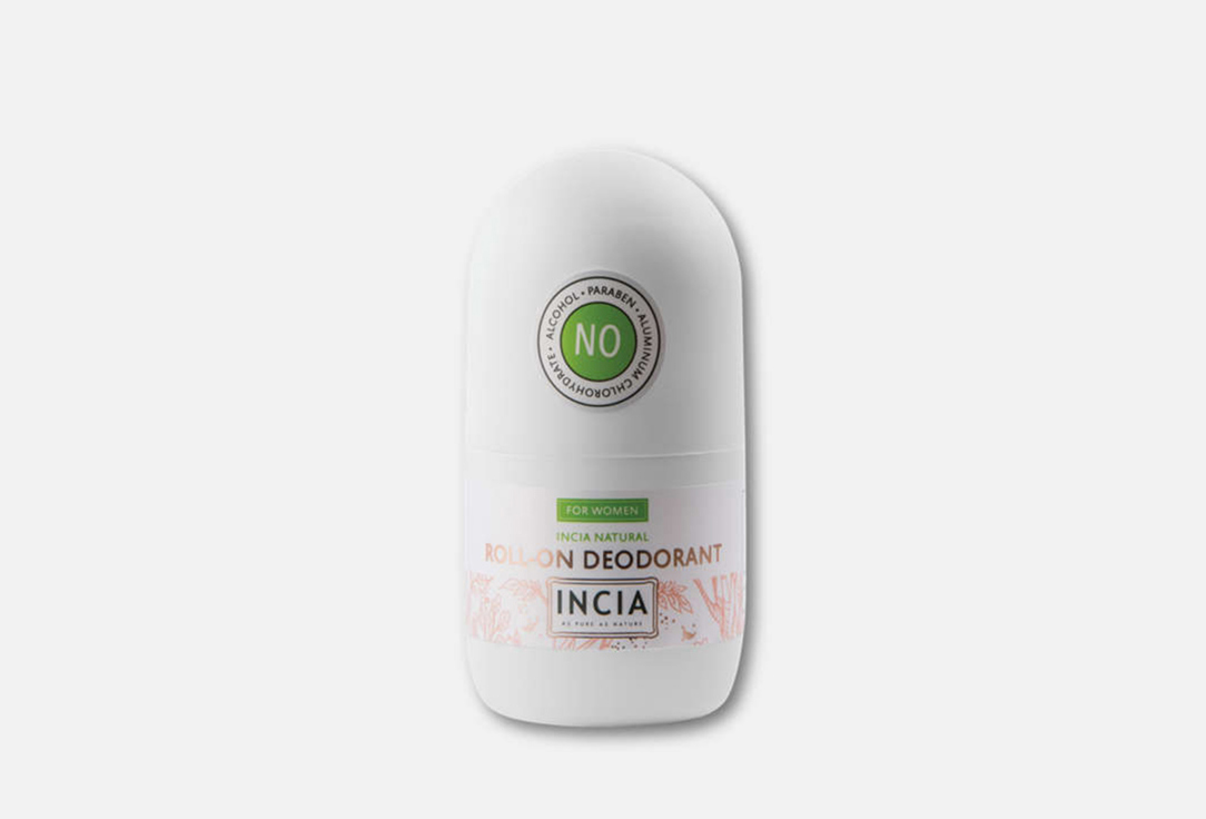 INCIA Roll-on deodorant 100% Natural 