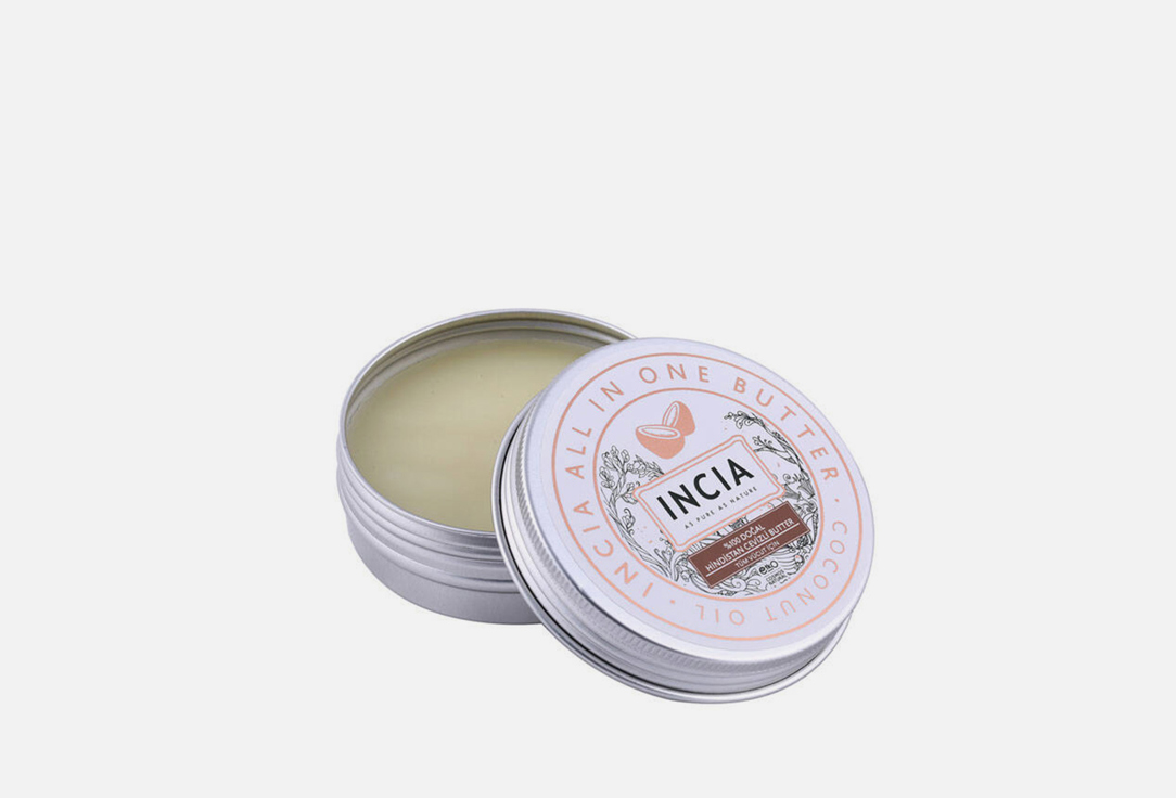 INCIA All-in-one skin butter with coconut oil 100% Natural 