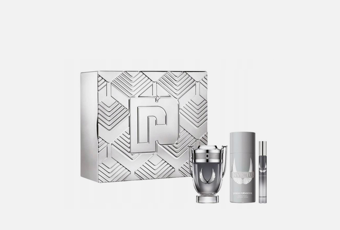 RABANNE Eau de Parfum & Deodorant Spray Set Invictus Platinum 