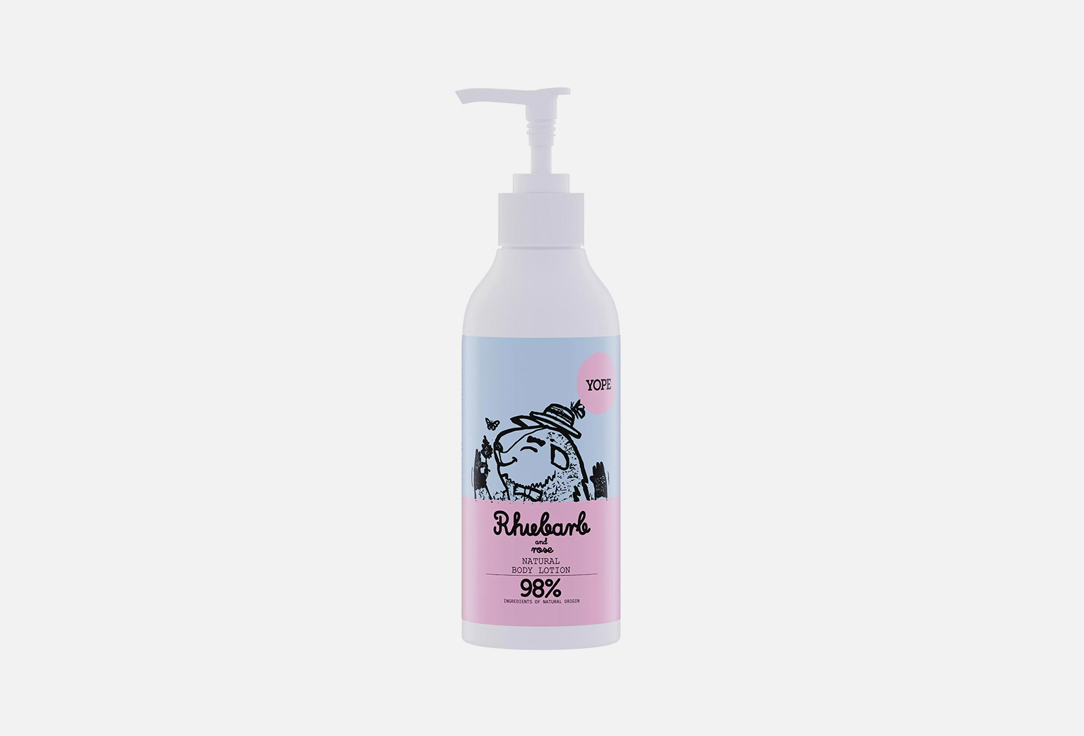 YOPE Body Lotion Rhubarb And Rose