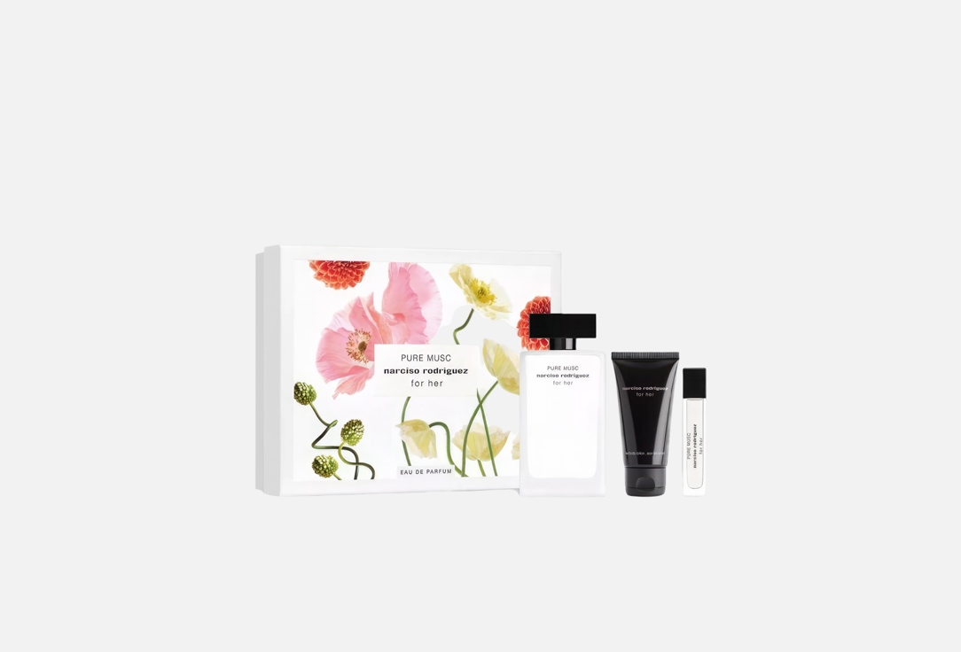 Narciso Rodriguez Eau De Parfum & Body Lotion Giftset For Her Pure Musc