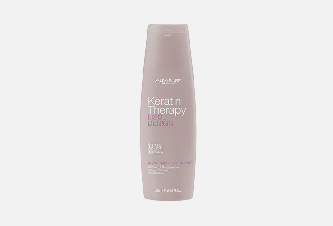 Alfaparf Milano Hair conditioner Keratin therapy lisse design