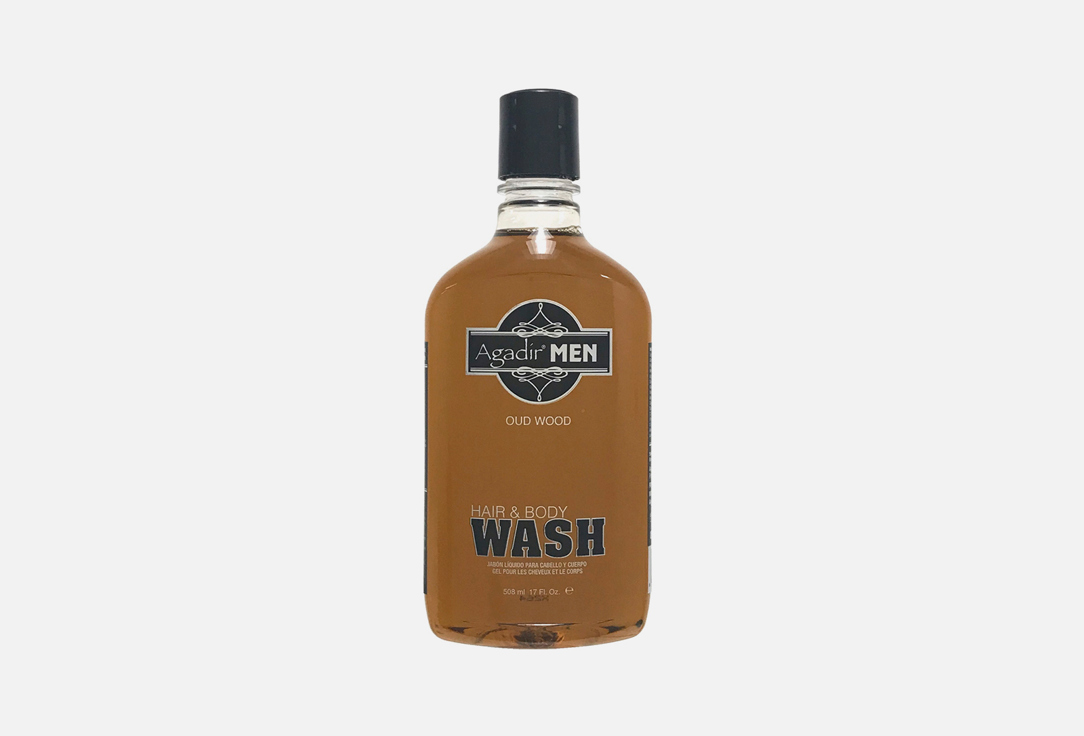 Agadir Hair & body wash  Oud wood