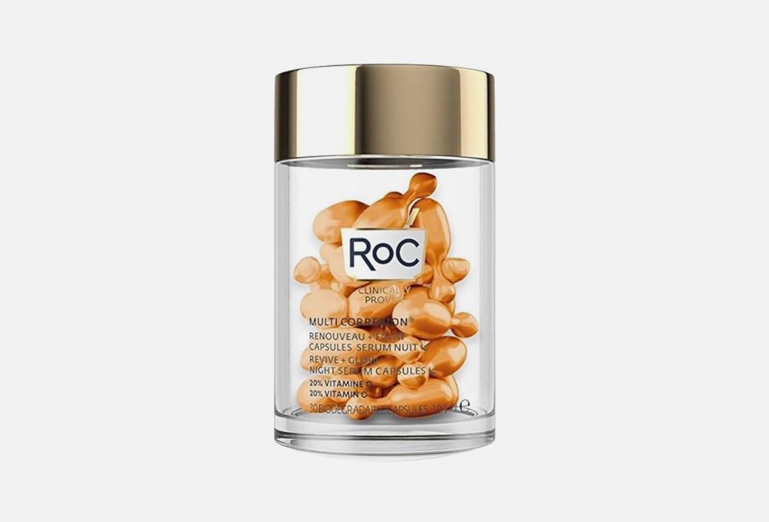 ROC Night Face Serum Capsules  Multi correxion