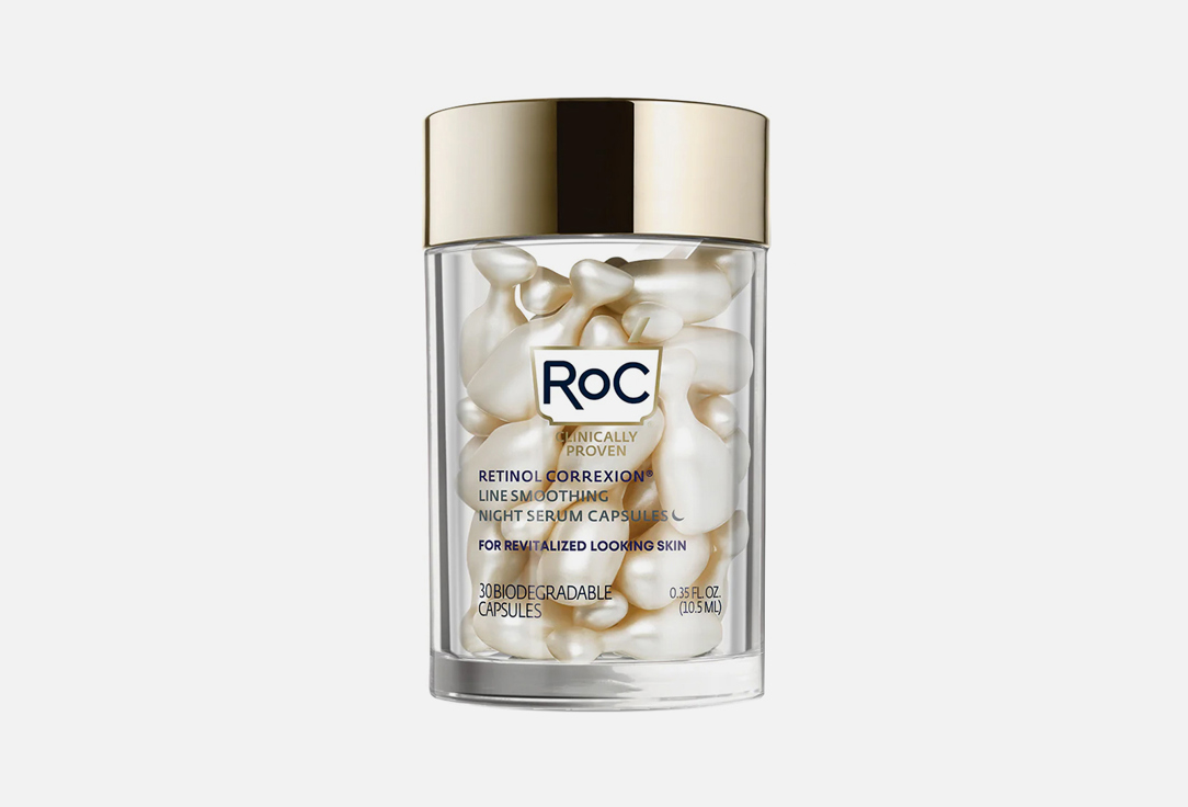 ROC Night Serum Capsules RETINOL CORREXION LINE SMOOTHING