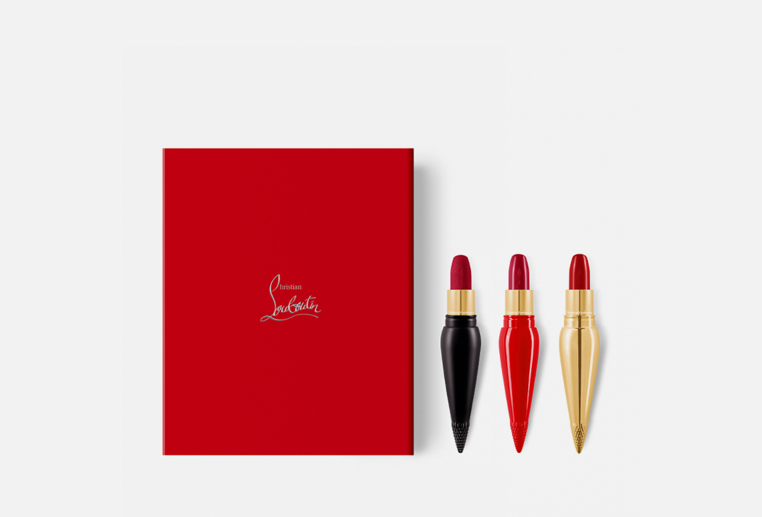 Christian Louboutin lipstick SET  Lip trio