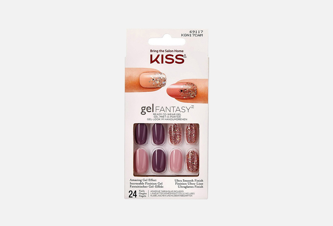 KISS NEW YORK Professional Press-On Gel Nails Gel Fantasy