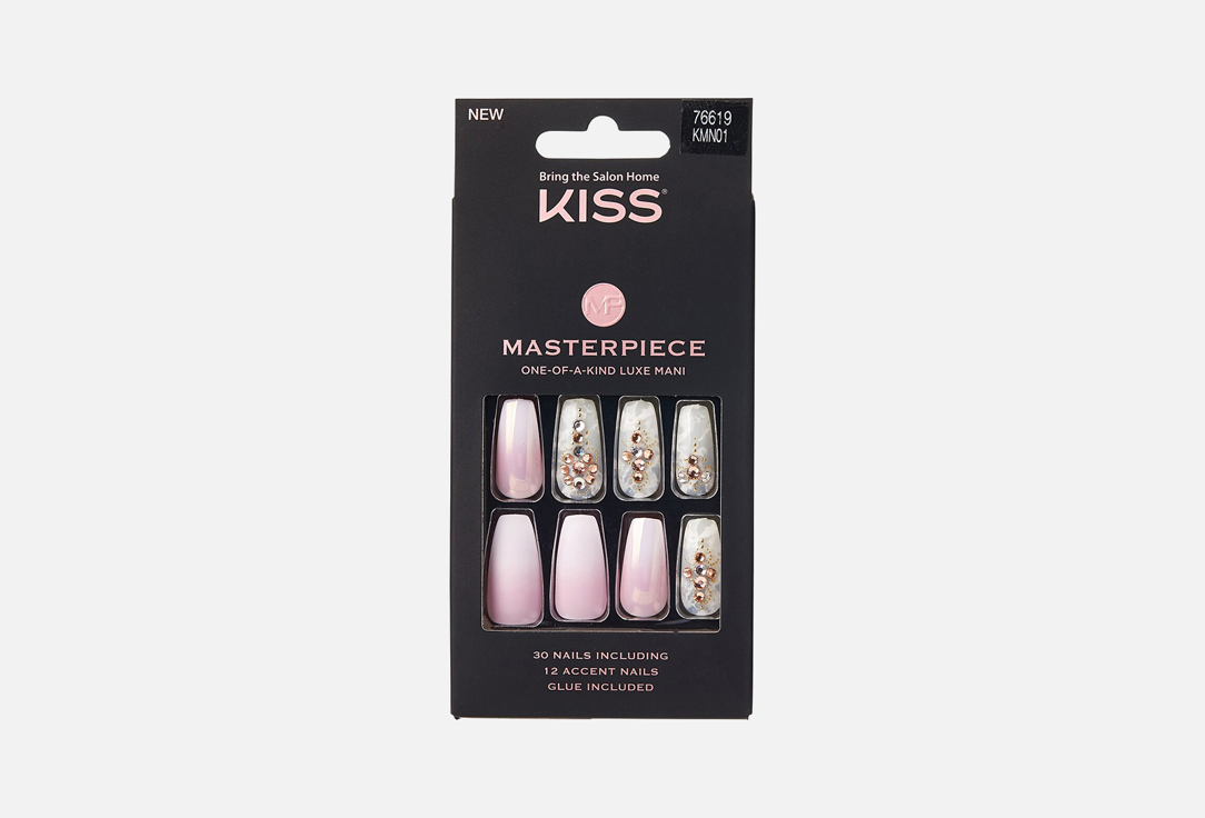 KISS NEW YORK Professional Press-On Gel Nails Masterpiece