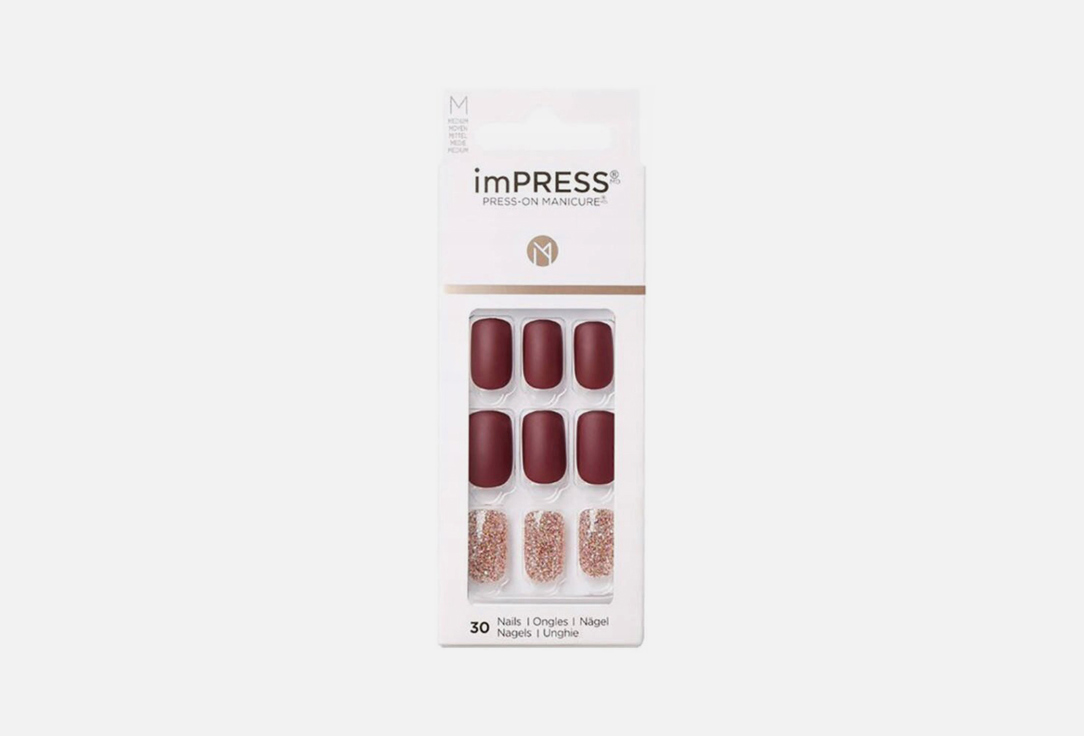 KISS NEW YORK Professional Press-On Gel Nails Impress Color