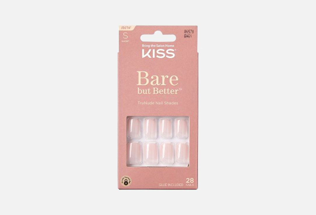 KISS NEW YORK Professional Press-On Gel Nails Bare But Better 