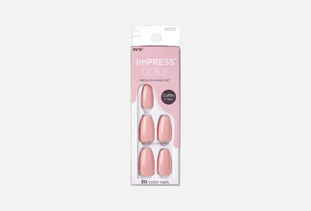 KISS NEW YORK Professional Press-On Gel Nails Impress Color