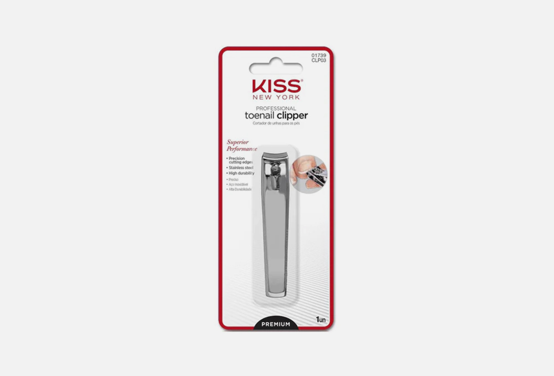 KISS NEW YORK Professional Toe Nail Clipper Professional