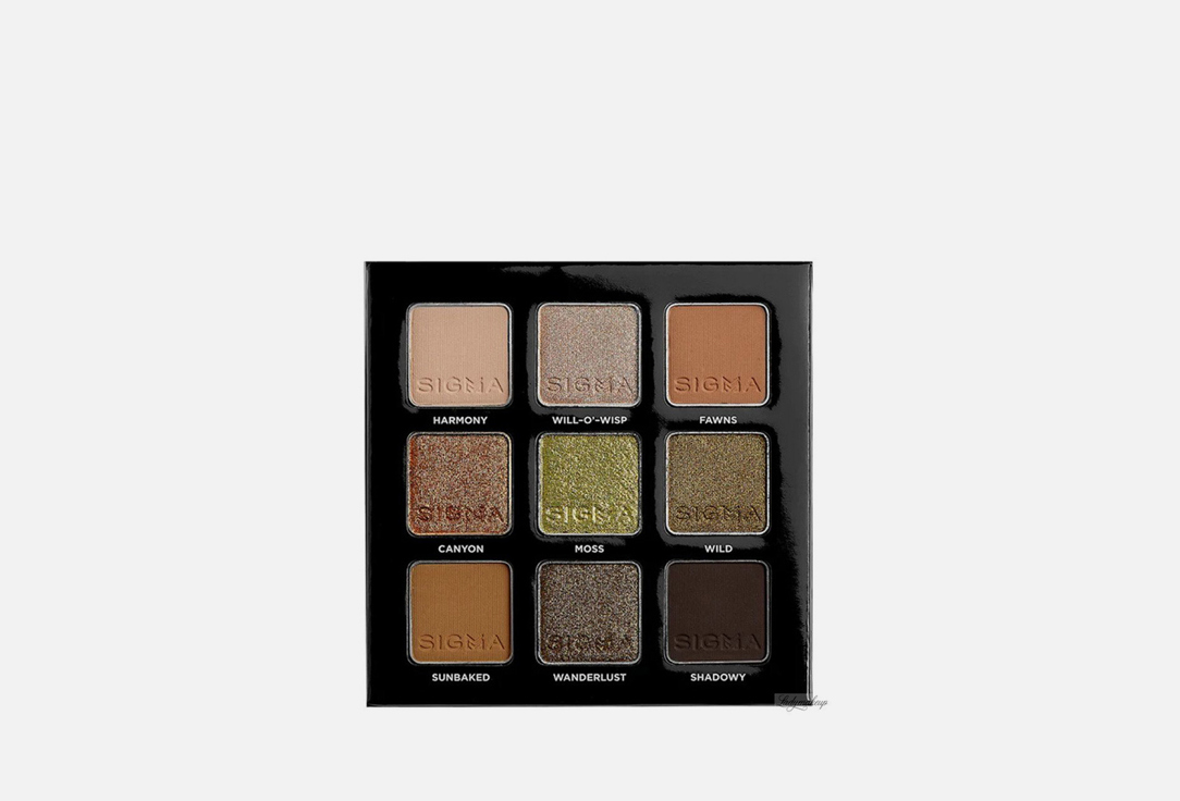 SIGMA BEAUTY Eyeshadow Palette Earthy 