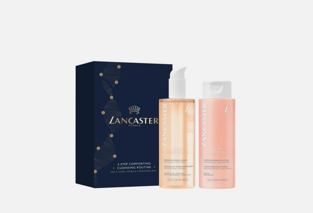 LANCASTER Skin care  Gift Set 2-Step Comforting Cleansing Routine Festive 