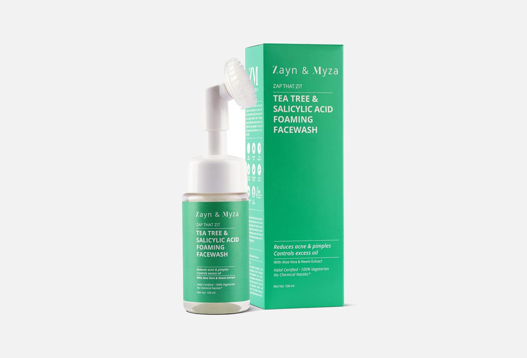 ZAYN & MYZA Foaming Face Wash With Tea Tree and Salicylic Acid