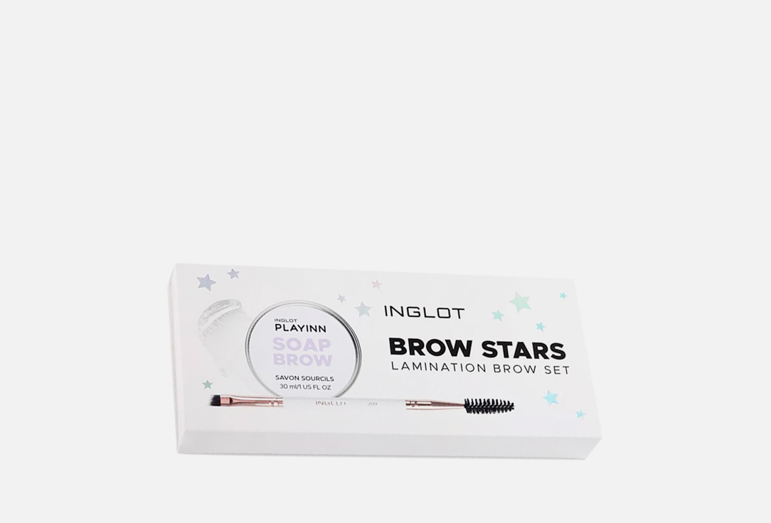 Inglot STARS LAMINATION BROW SET BROW STARS