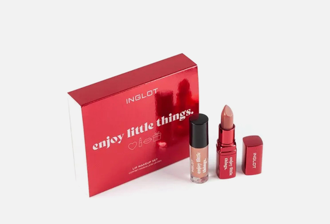 Inglot LIP MAKEUP SET Enjoy little things