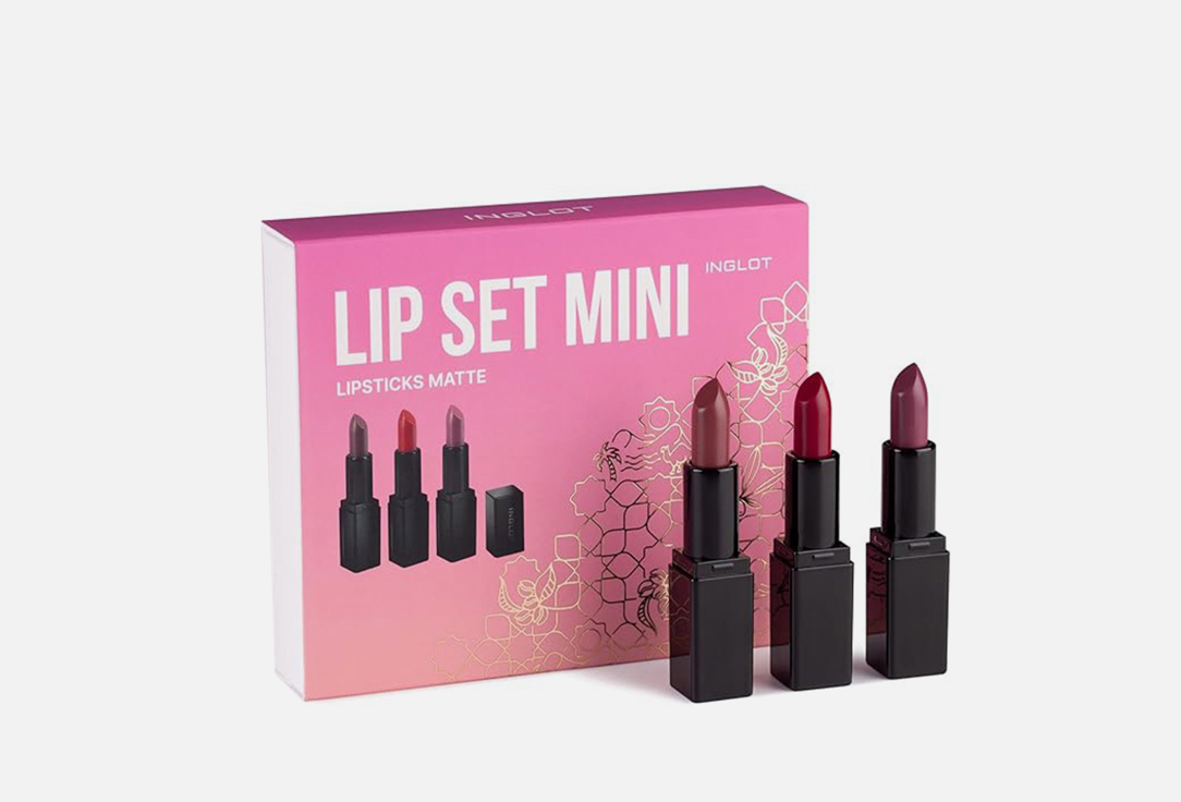 Inglot MATTE LIP SET Mini