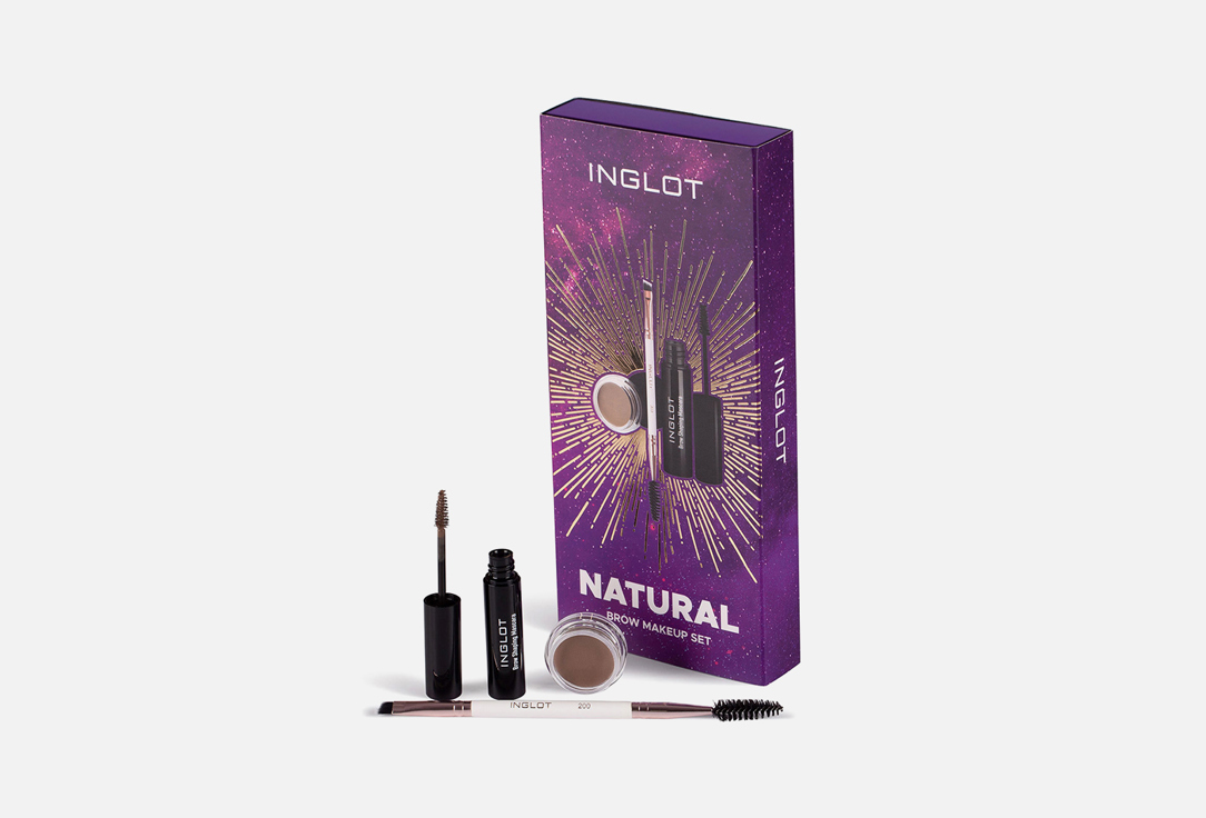 Inglot BROW MAKEUP SET NATURAL 