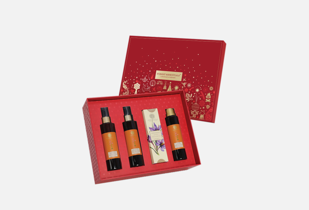 Forest Essentials Gift Box    SAFFRON & OUDH  