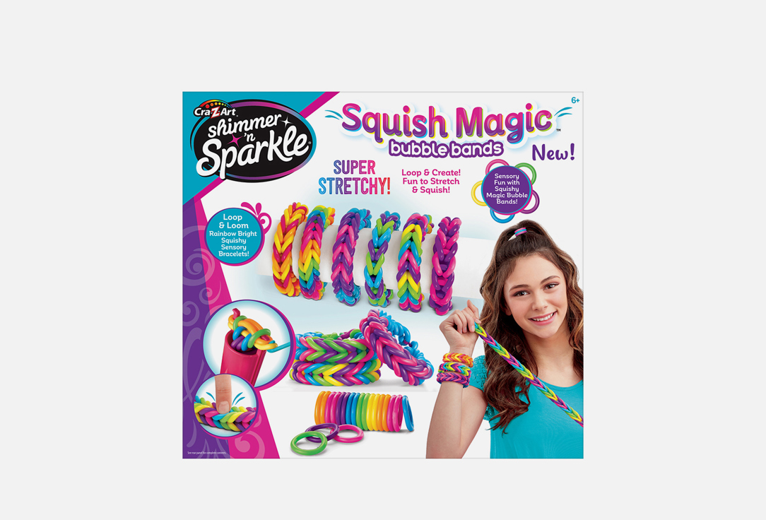 Shimmer N Sparkle Bubble Bands Squish Magic