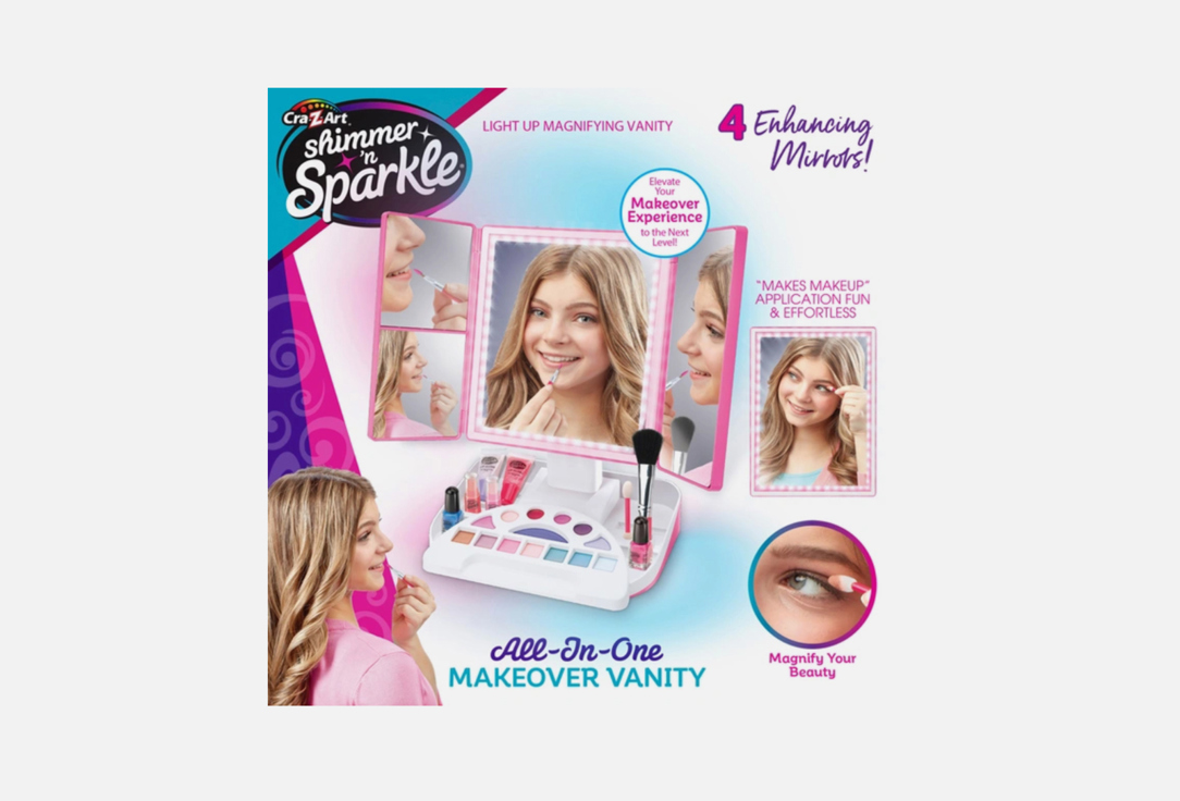 Shimmer N Sparkle Makeover Vanity All-In-One