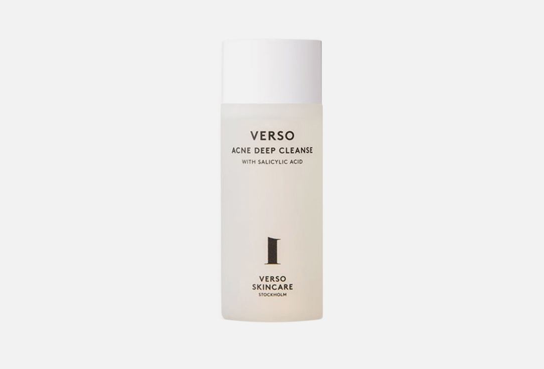 Verso Skincare Exfoliating Face Cleanser Deep Cleanse with salicylic acid №1