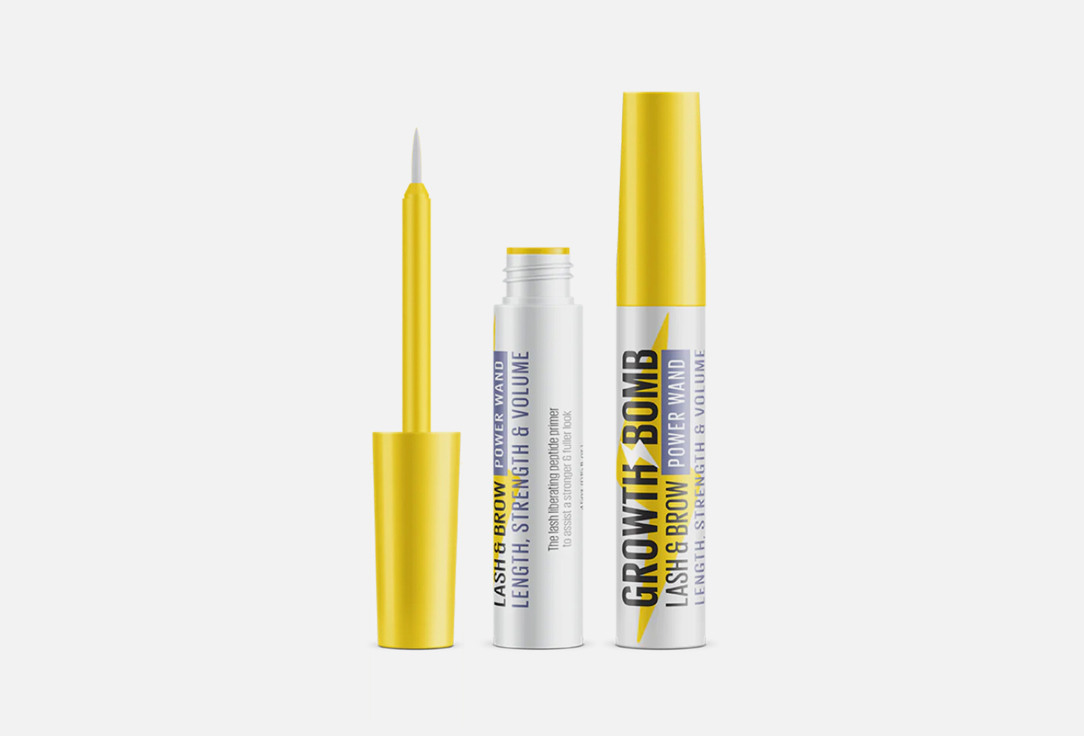 Growth Bomb Eyelash & eyebrow serum Power wand