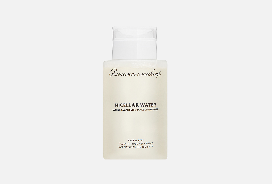 Romanovamakeup Micellar water Cleanser & Makeup Remover Easy remove