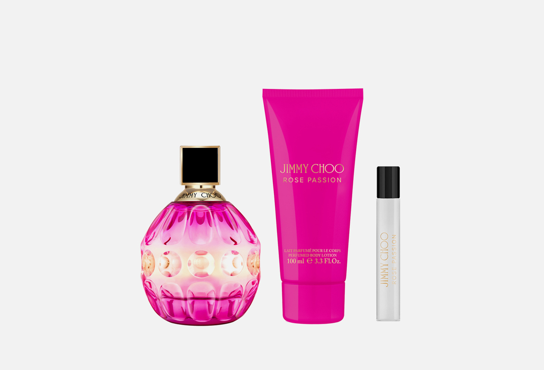 JIMMY CHOO Eau de Parfum & Body lotion set Rose Passion