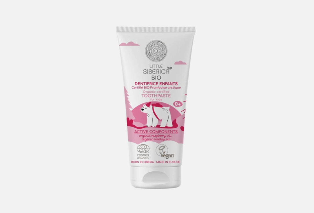 Natura Siberica Toothpaste for Kids Arctic Raspberry