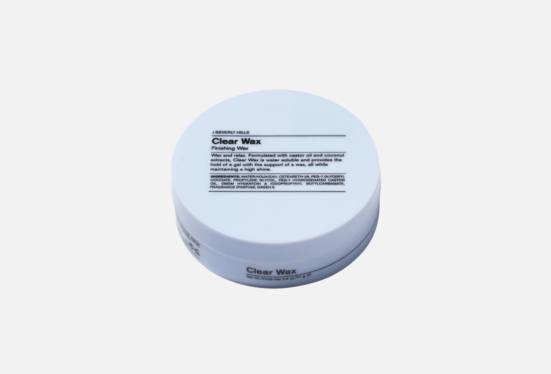 J BEVERLY HILLS Hair wax Clear wax