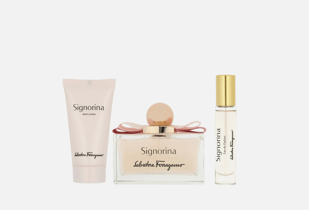 SALVATORE FERRAGAMO Eau de Parfum & Body lotion Set Signorina