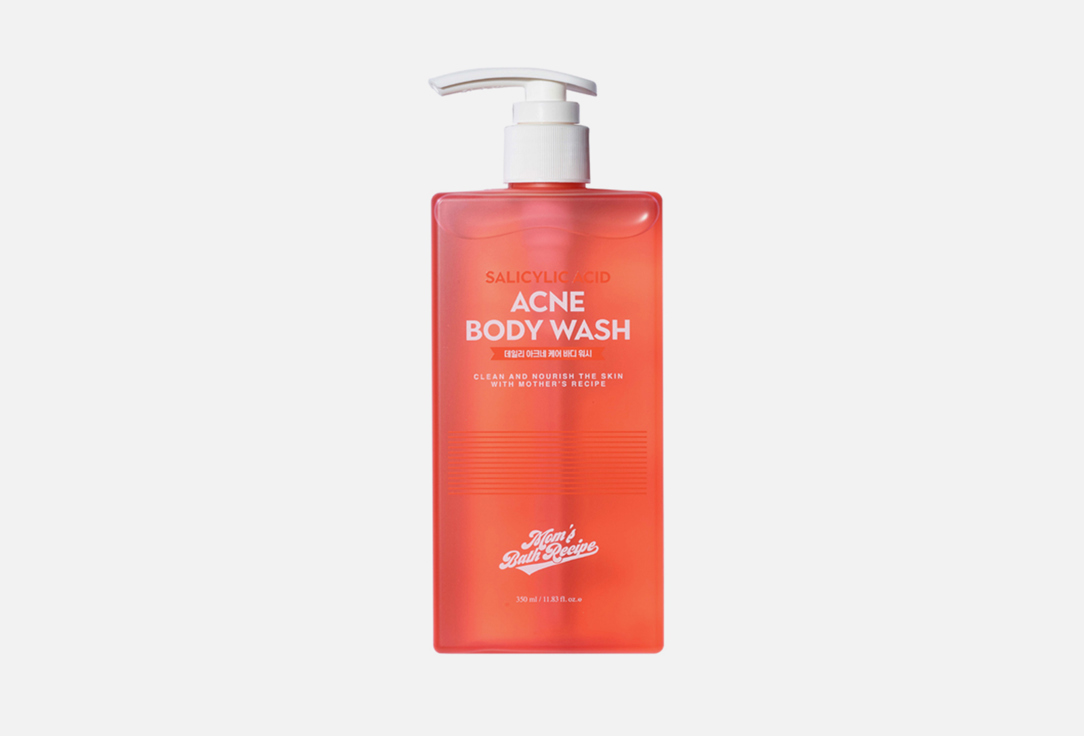 Mom's Bath Recipe Body Wash Salicylic Acid Acne