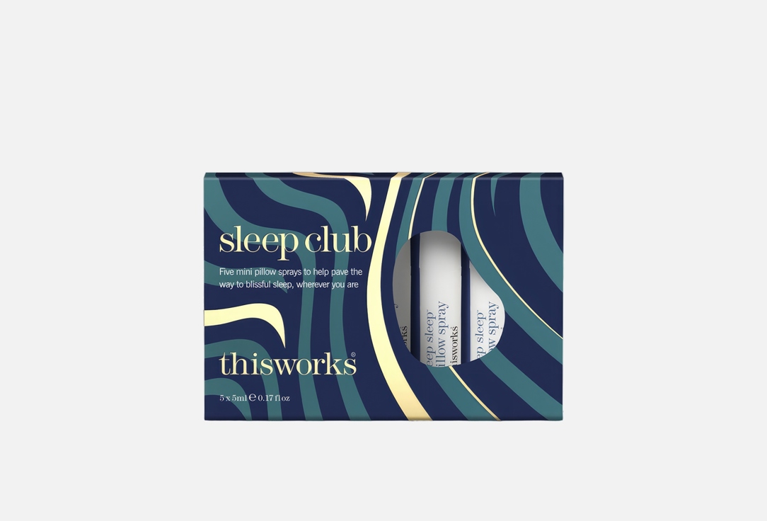 This Works sleep pillow spray set Sleep Club 