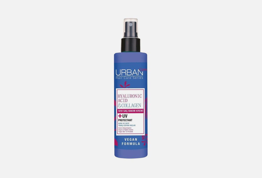 URBAN CARE Leave-In Spray Conditioner For Dry & Slow Growing Hair Hyaluronic Acid & Collagen