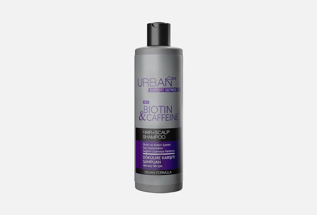 URBAN CARE Hair & Scalp Anti-Hairfall Shampoo Expert Series Biotin & Caffein