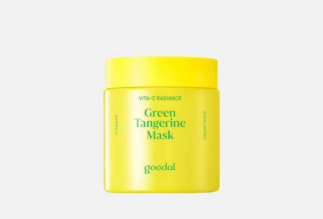 Goodal WASH OFF face MASK  GREEN TANGERINE VITA C