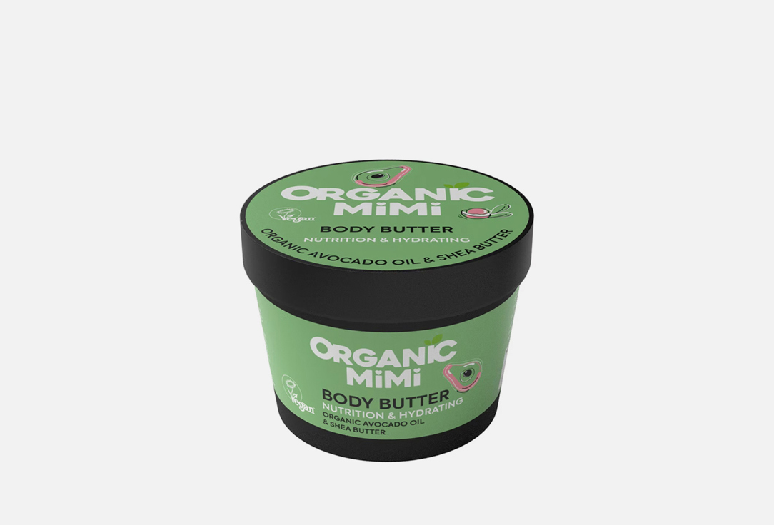 ORGANIC MIMI Body Butter Nutrition & Hydrating Avocado & Shea