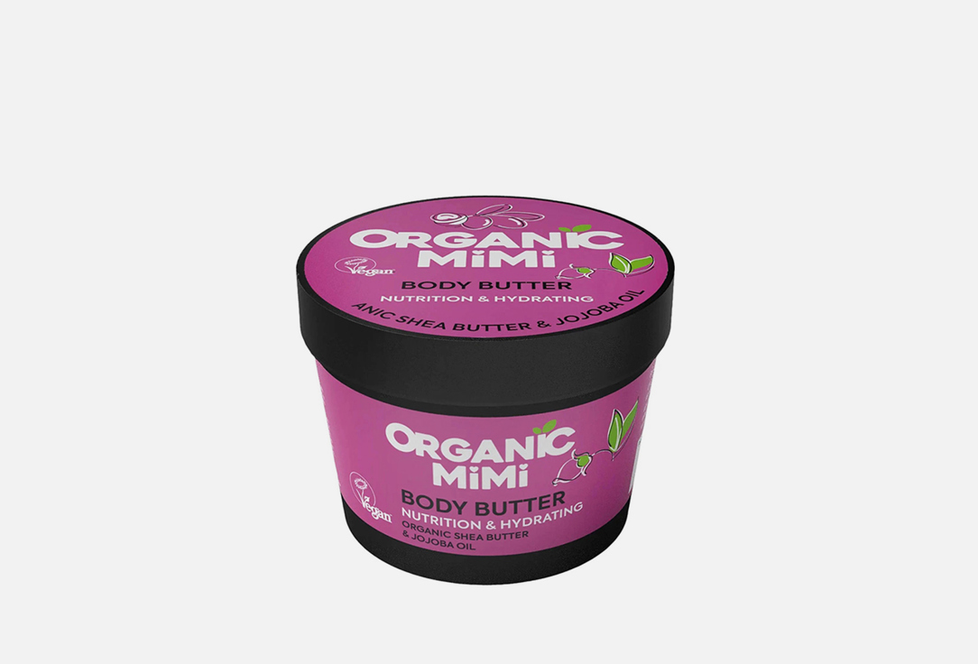 ORGANIC MIMI Body Butter Nutrition & Hydrating Shea & Jojoba