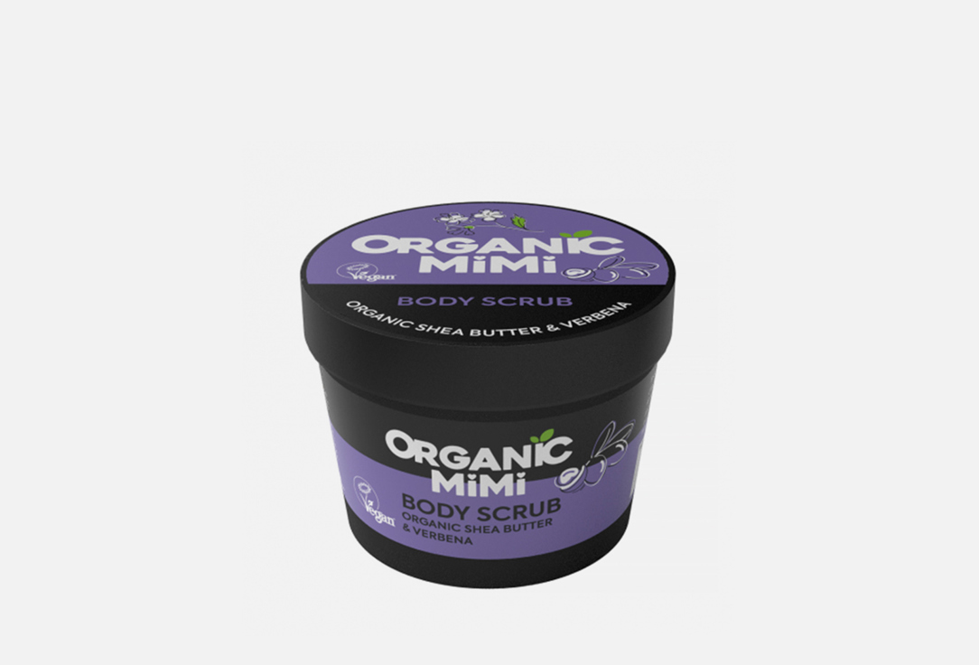 ORGANIC MIMI Body Scrub Shea & Verbena