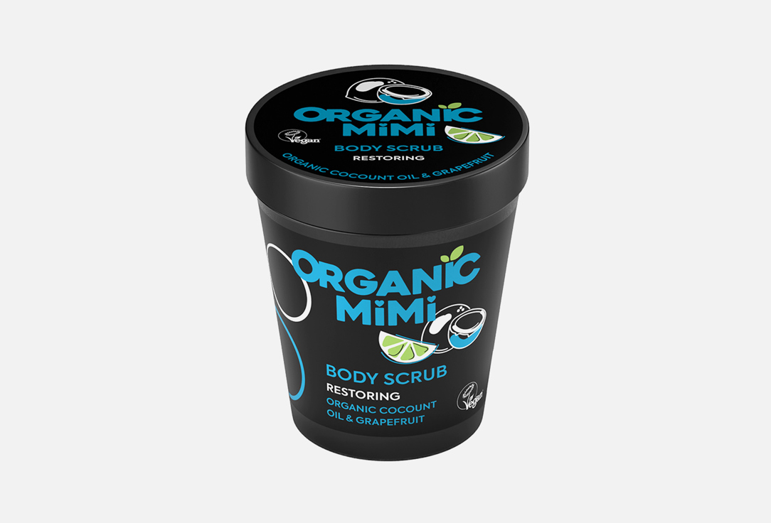 ORGANIC MIMI Body Scrub Restoring Coconut & Grapefruit