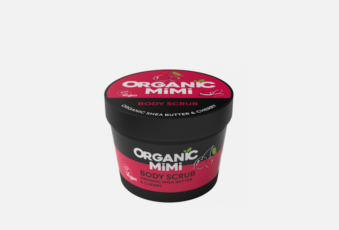 ORGANIC MIMI Body Scrub Shea & Cherry