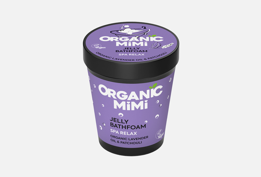 ORGANIC MIMI Bath foam Jelly Spa Relax Lavender & Patchouli