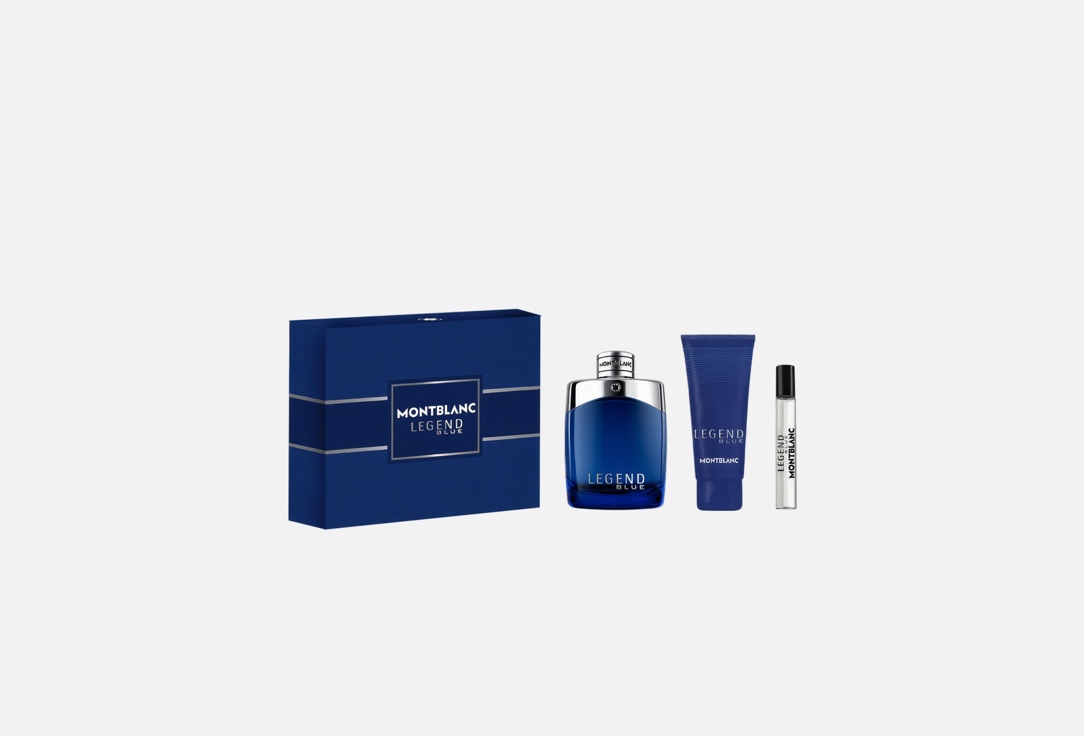 MONTBLANC Eau de Parfum & Shaving Gel Set Legend Blue