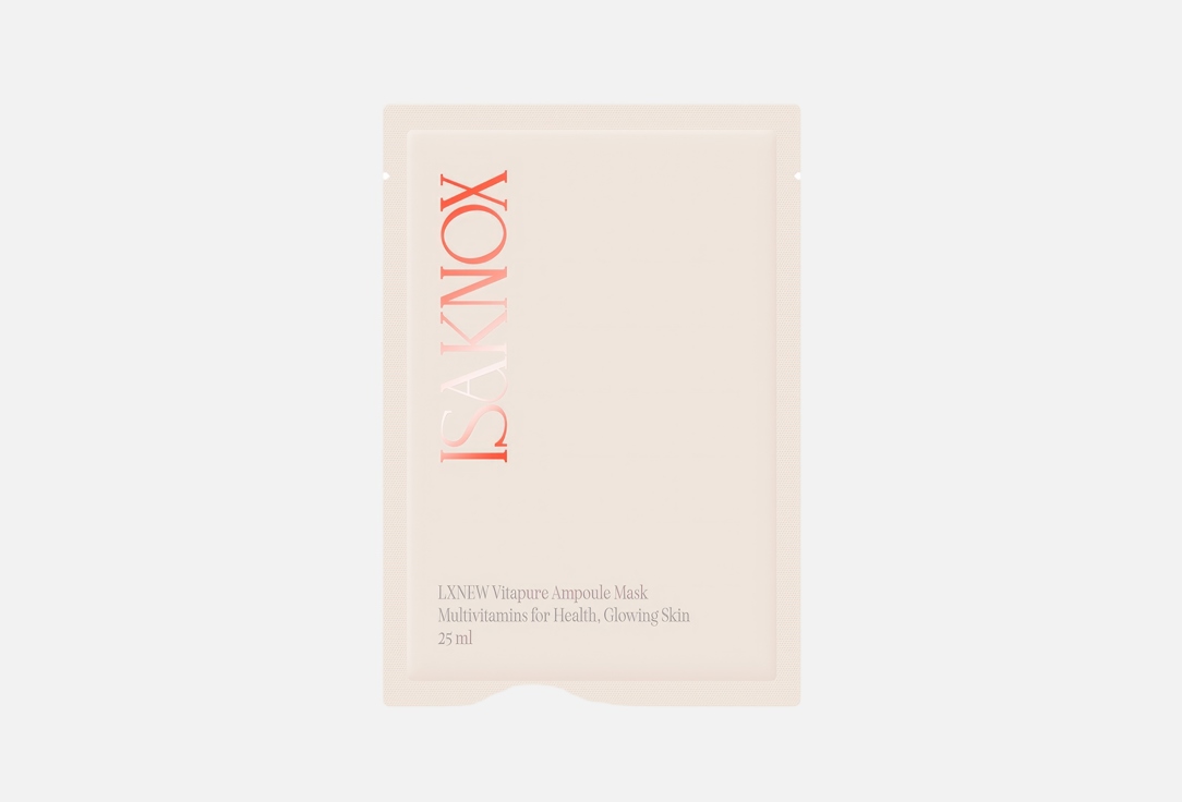 ISA Knox Face care sheet mask Lxnew vitapure ampoule 