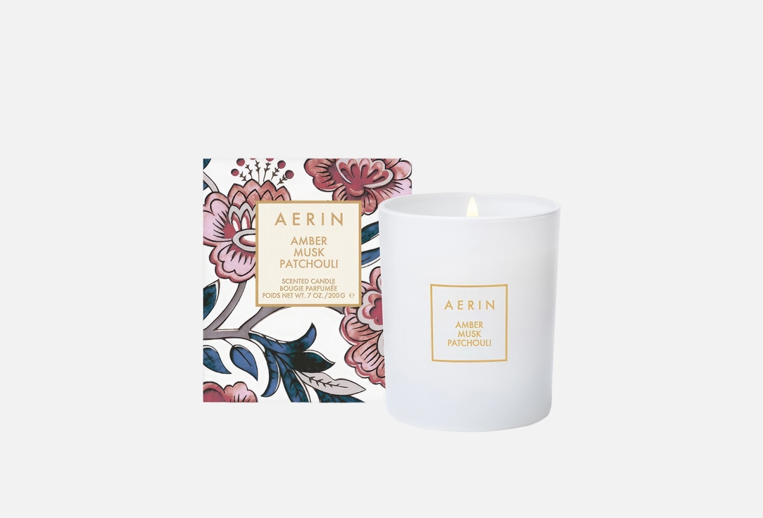 AERIN Candle Amber Musk Patchouli Scented Candle