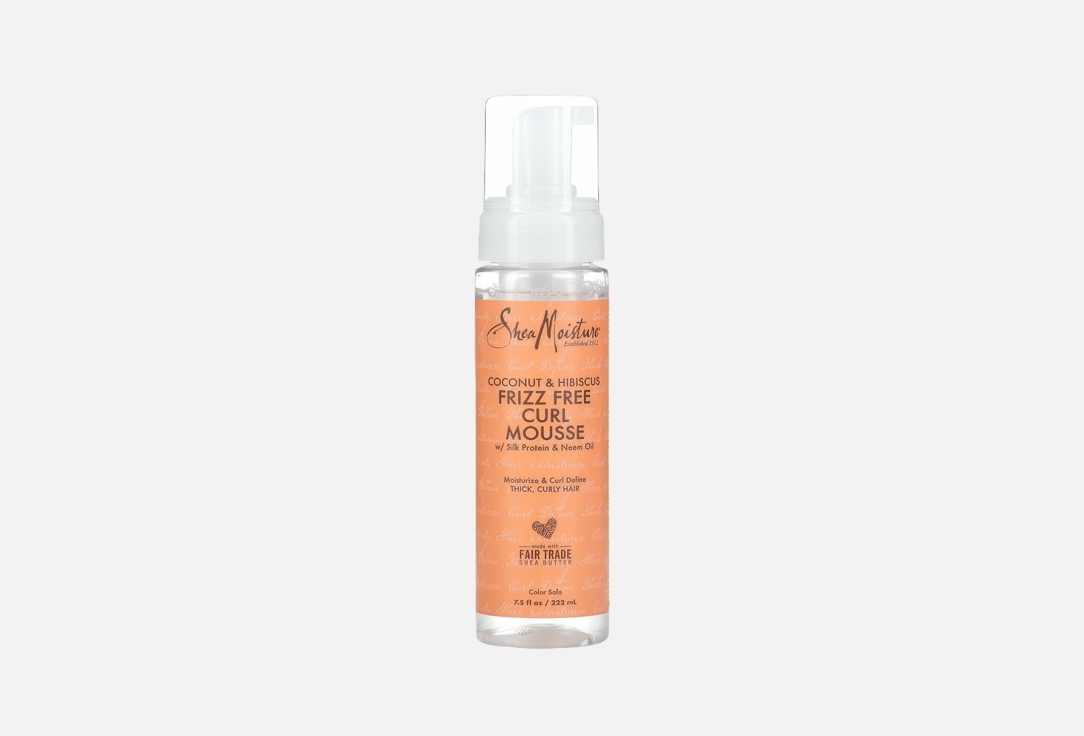 SheaMoisture Moisturizing Hair Mousse Frizz Free Curl Mousse