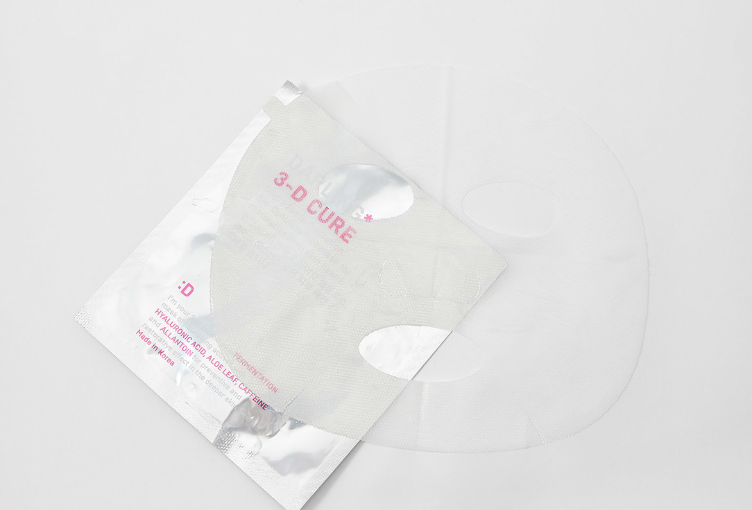 DARLING* Restorative bio-cellulose face sheet mask 3-d cure