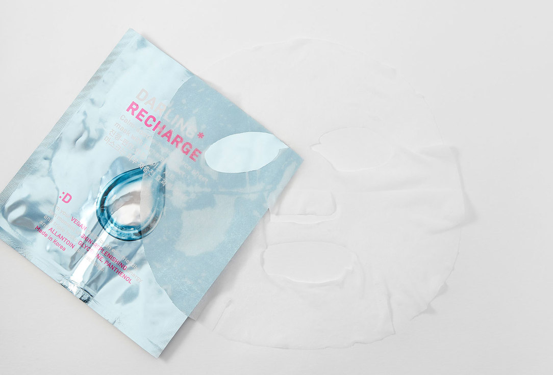 DARLING* Soothing face sheet mask Recharge